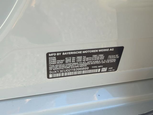 Used 2026 BMW X5 sDrive40i w/ M Sport Package RWD image 22