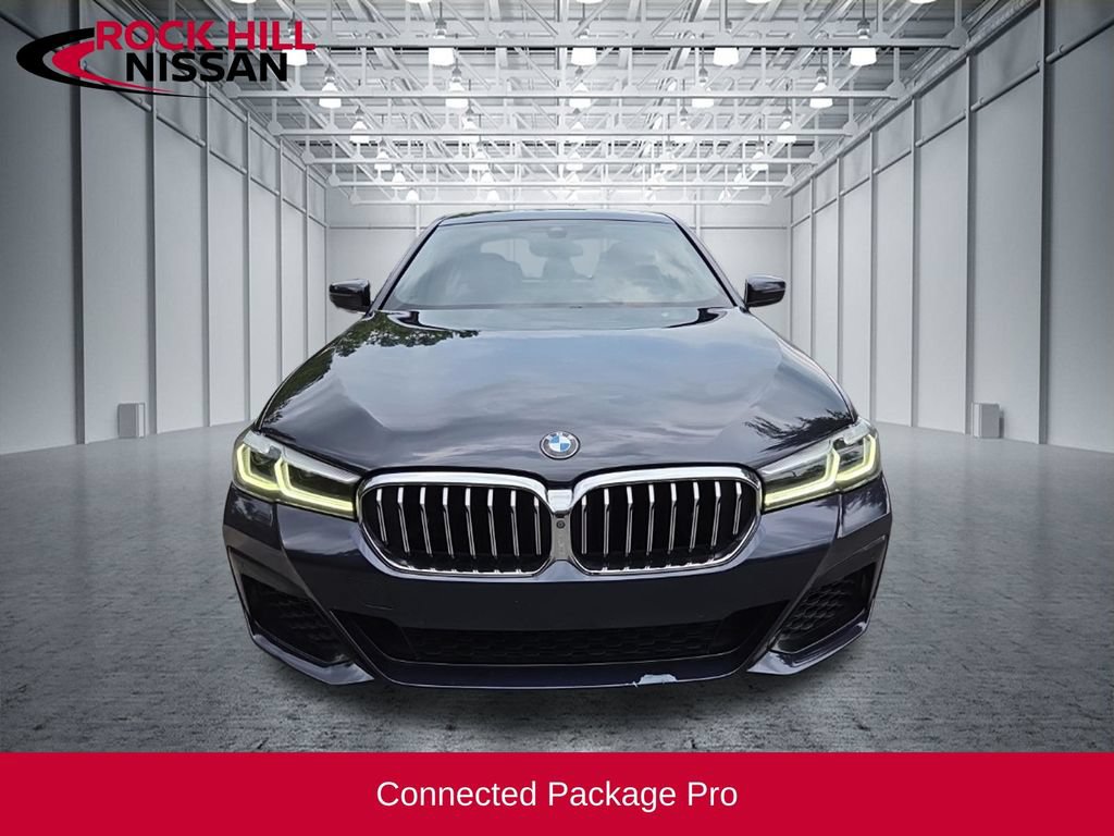 Used 2021 BMW 540i w/ M Sport Package RWD image 2