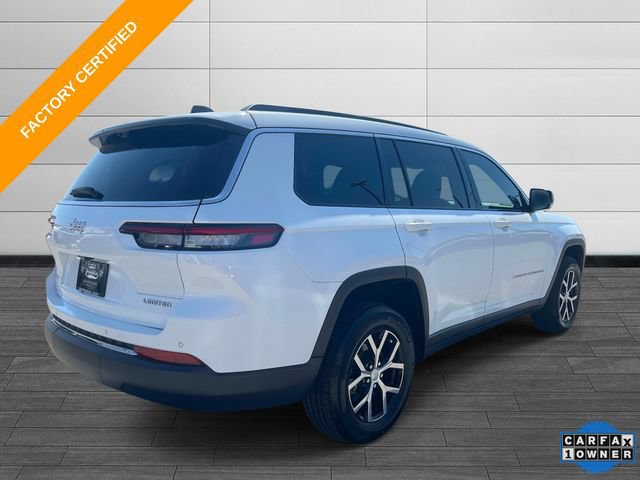 Certified 2024 Jeep Grand Cherokee L Limited w/ Luxury Tech Group II AWD/4WD image 4