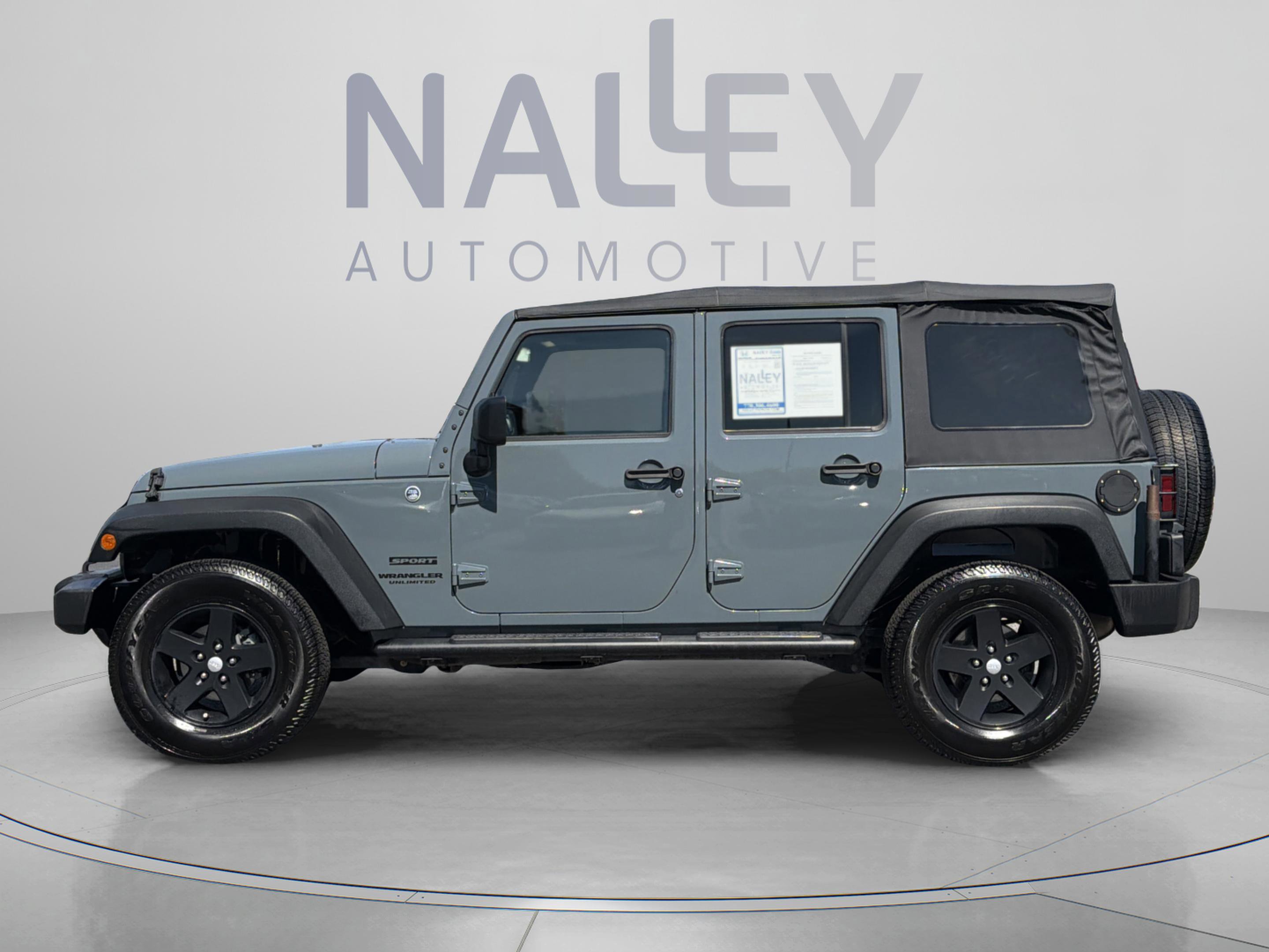 Used 2015 Jeep Wrangler Unlimited Sport w/ Quick Order Package 24S AWD/4WD image 4