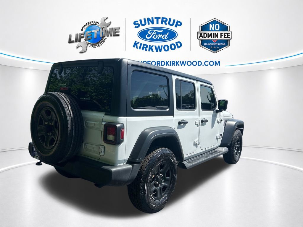 Used 2022 Jeep Wrangler Unlimited Sport AWD/4WD image 3
