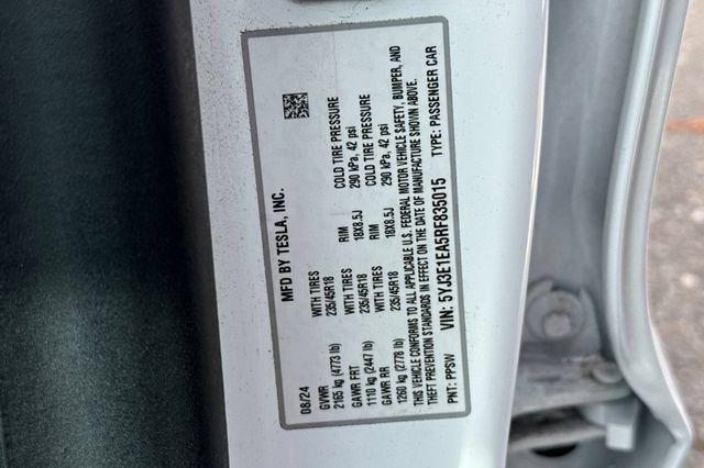 Used 2024 Tesla Model 3 Long Range RWD image 34