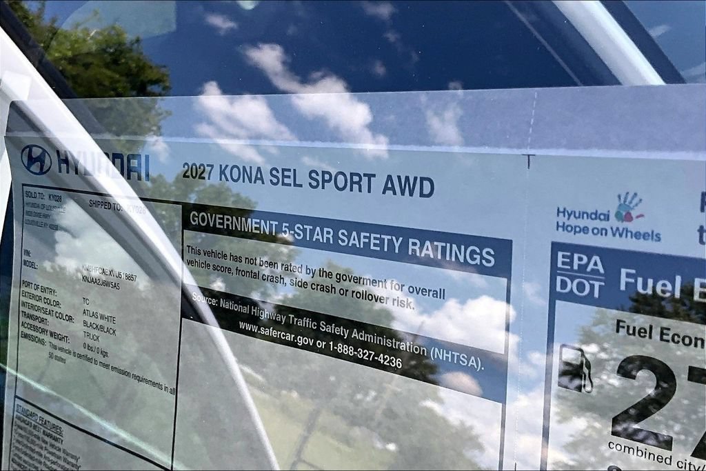 New 2027 Hyundai Kona SEL Sport AWD/4WD image 14