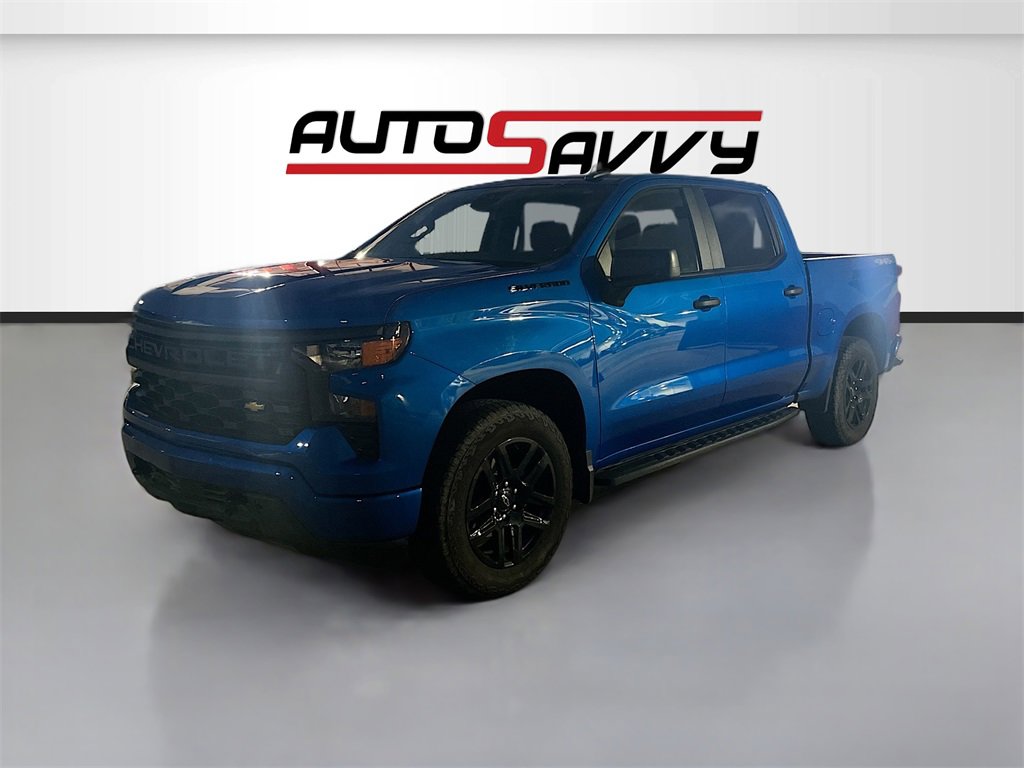 Used 2024 Chevrolet Silverado 1500 Custom w/ LPO, Dark Essentials Package image 3