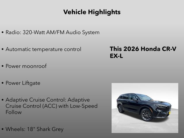 New 2026 Honda CR-V EX-L image 5