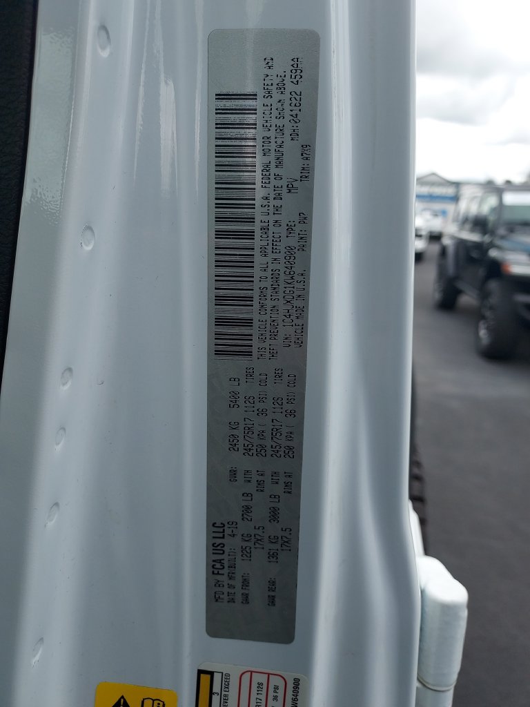 Used 2019 Jeep Wrangler Unlimited Sport S AWD/4WD image 23