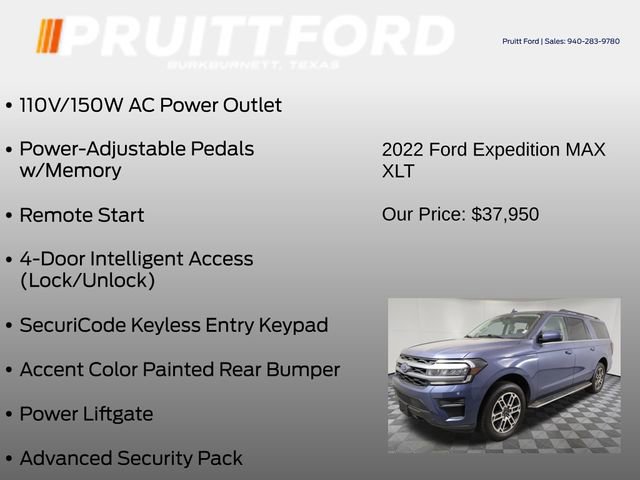 Used 2022 Ford Expedition Max XLT AWD/4WD image 31