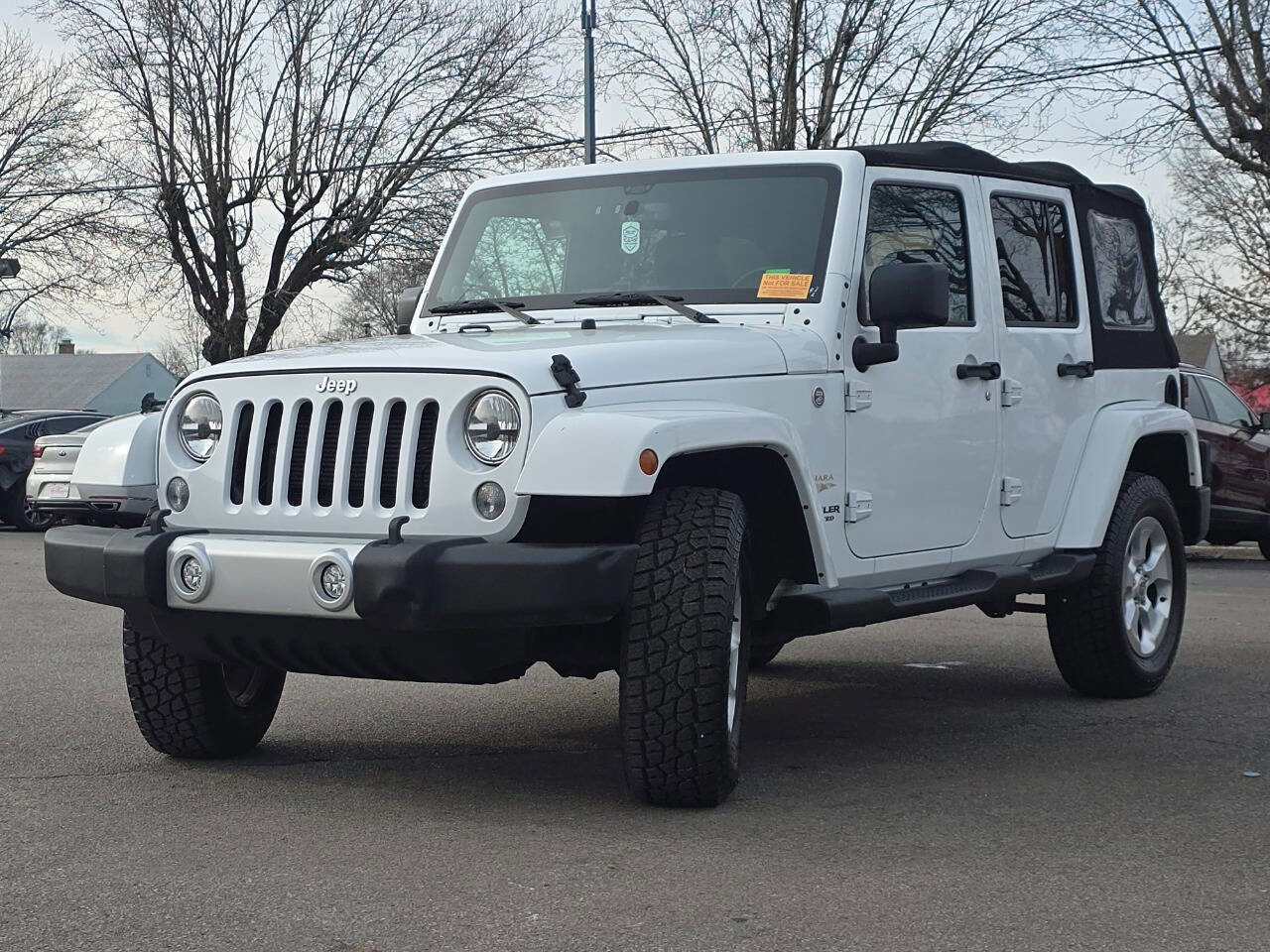 Used 2014 Jeep Wrangler Unlimited Sahara w/ Connectivity Group image 2