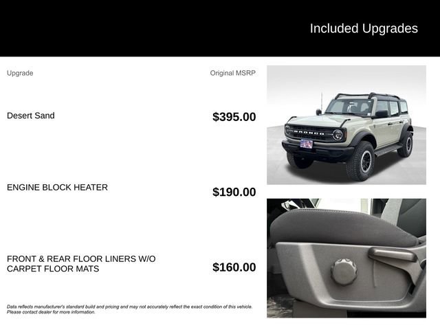 New 2025 Ford Bronco 4-Door w/ Sasquatch Package image 10