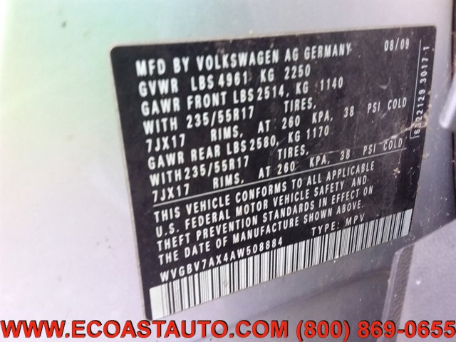 Used 2010 Volkswagen Tiguan SE AWD/4WD image 10