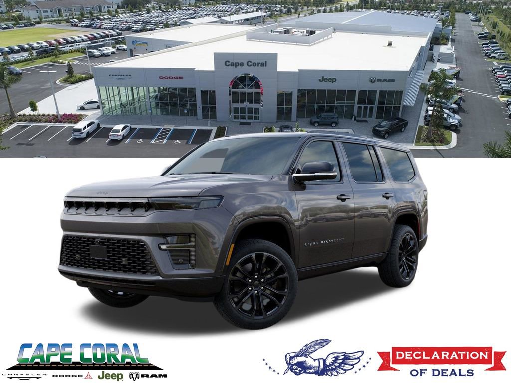 New 2026 Jeep Grand Wagoneer Summit w/ 8-Passenger Seating Package
