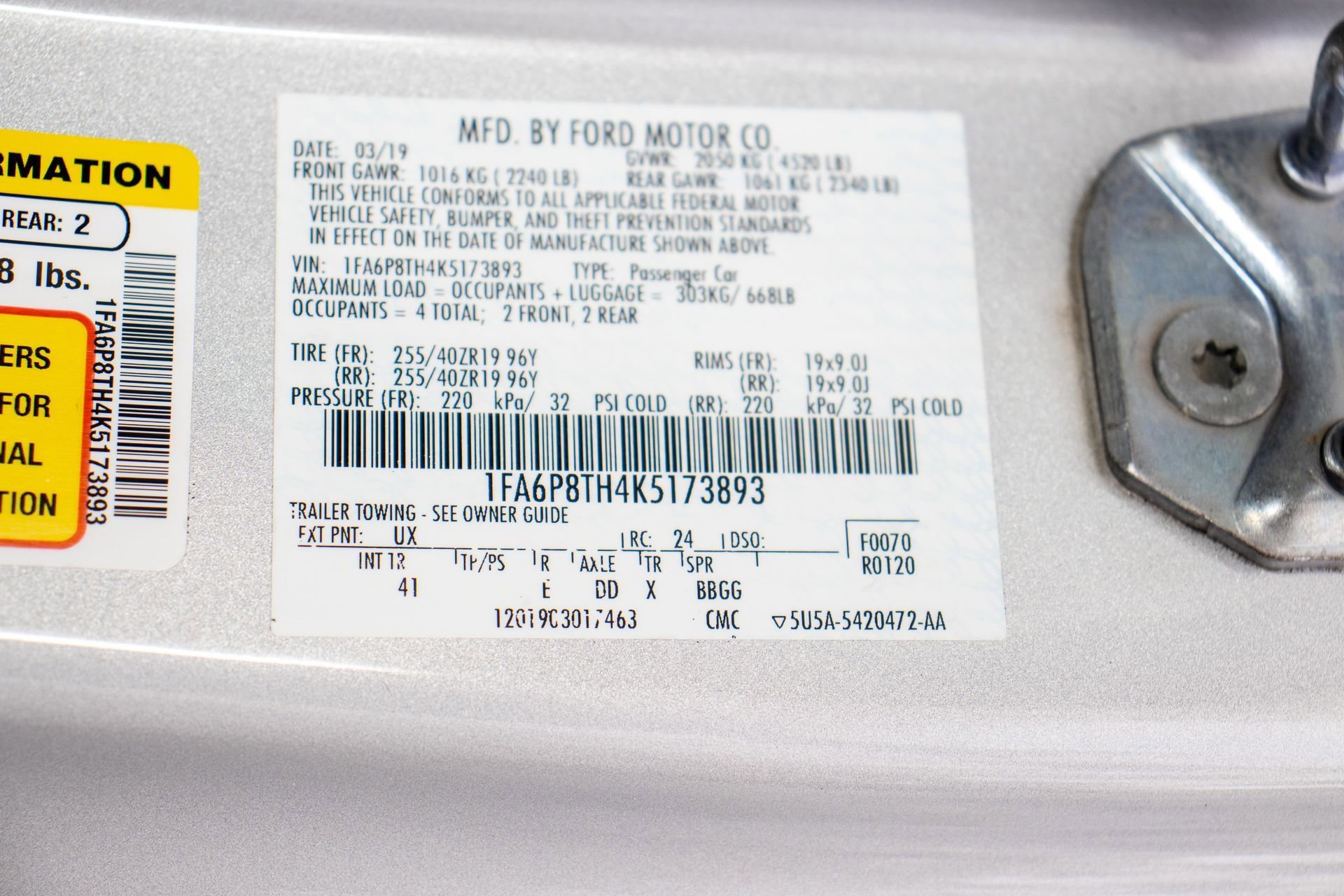 Used 2019 Ford Mustang Premium w/ Ecoboost Performance Package image 32