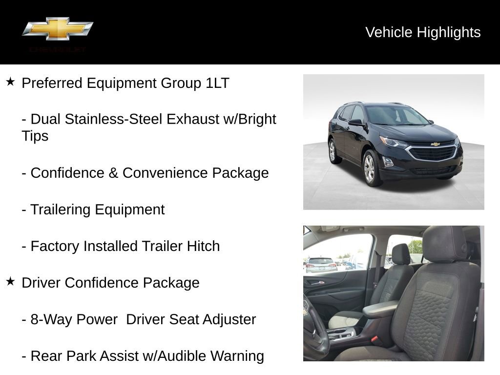 Used 2018 Chevrolet Equinox LT w/ Sun & Infotainment Package AWD/4WD image 18