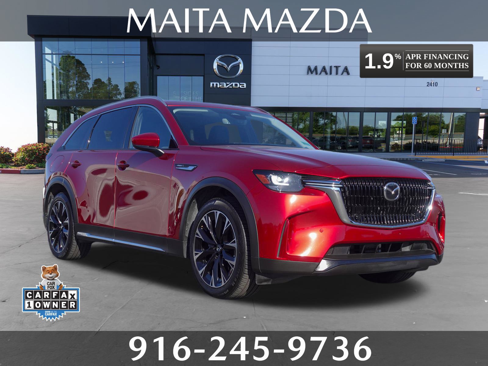 Used 2024 MAZDA CX-90 Plug-In Hybrid w/ Premium Pkg AWD/4WD 360° Tour