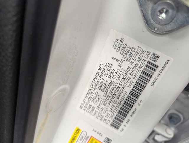 Certified 2025 Honda Civic Sport image 33
