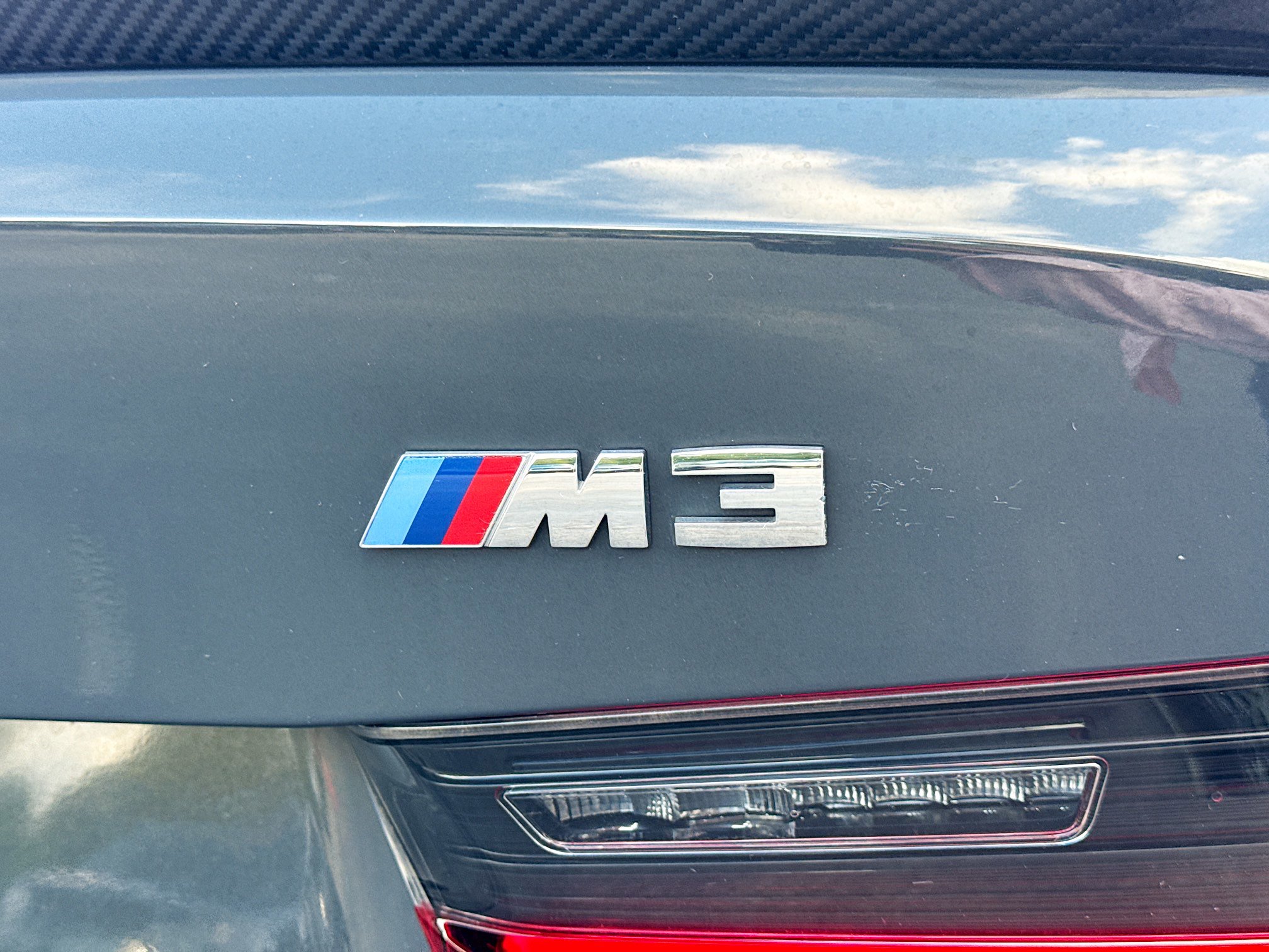Used 2023 BMW M3 w/ M Carbon Exterior Package RWD image 11