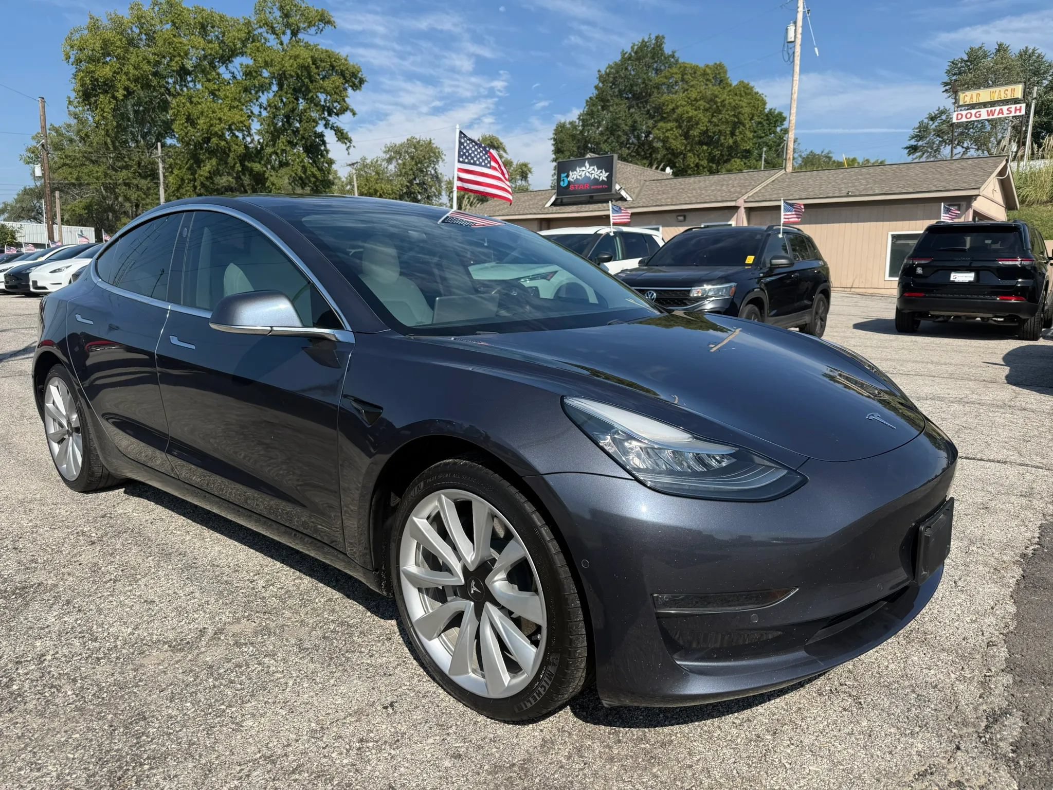 Used 2018 Tesla Model 3 Long Range AWD/4WD image 1