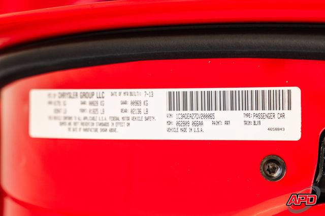 Used 2013 SRT Viper SRT-10 RWD image 80