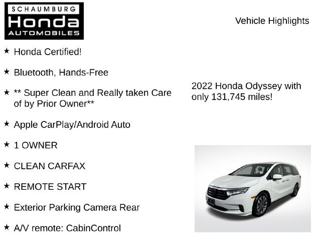 Used 2022 Honda Odyssey EX-L image 14