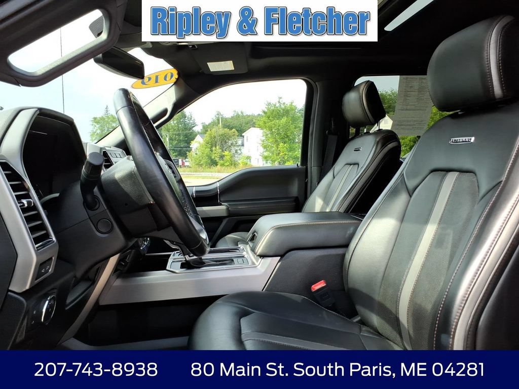 Used 2019 Ford F150 Platinum w/ Equipment Group 701A Luxury AWD/4WD image 14