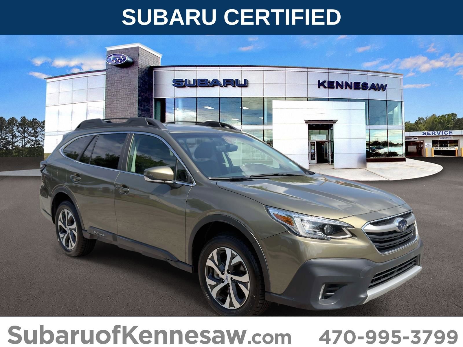 Certified 2022 Subaru Outback Limited AWD/4WD image 1