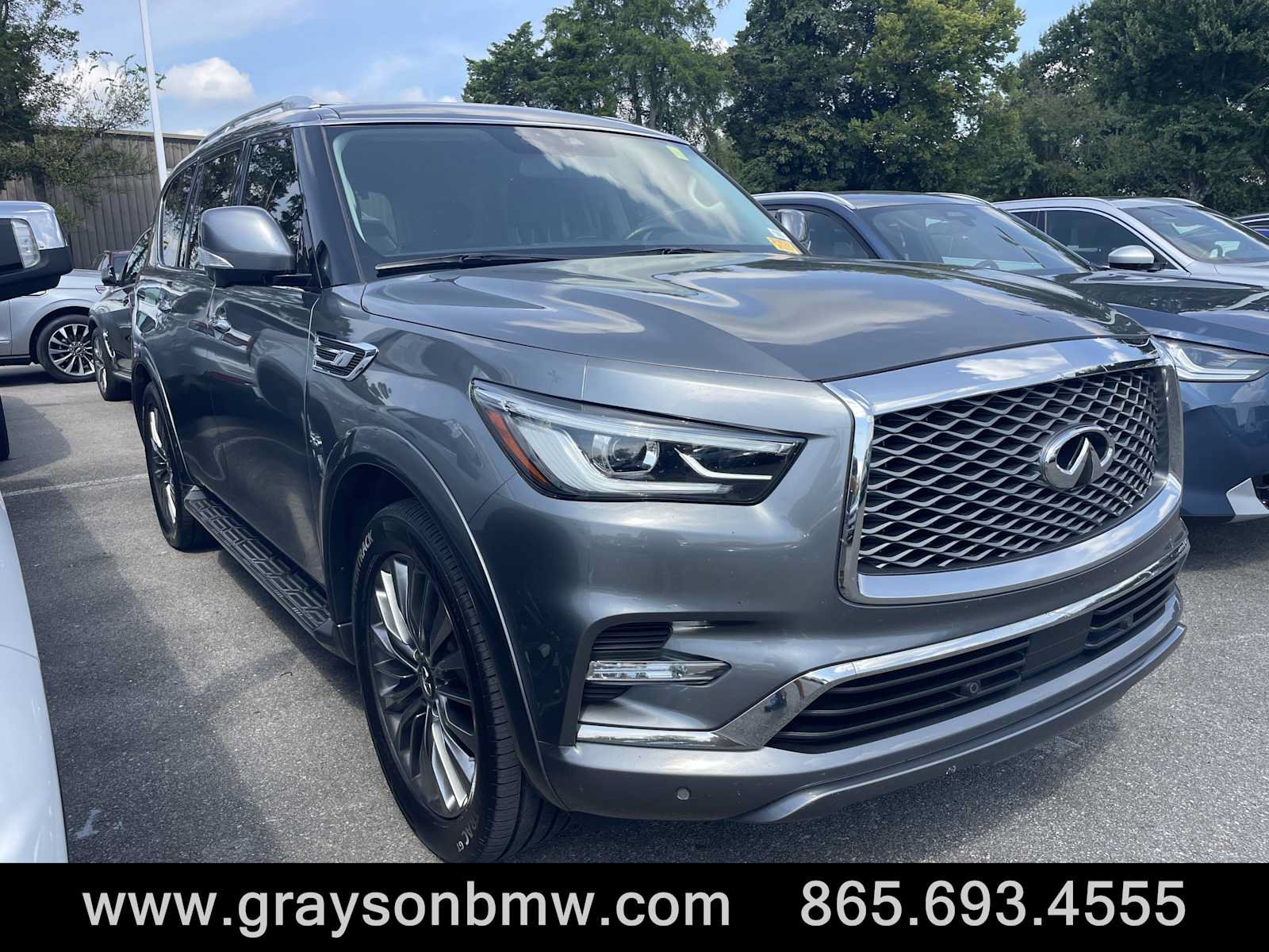 Used 2019 INFINITI QX80 Luxe w/ 22" Wheel Package