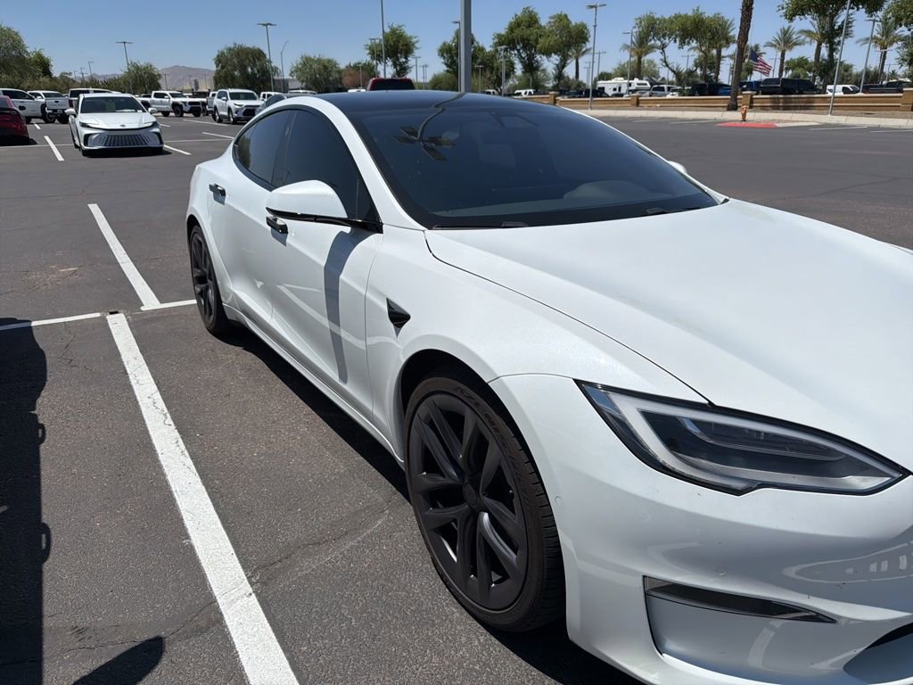 Used 2021 Tesla Model S Plaid AWD/4WD image 3
