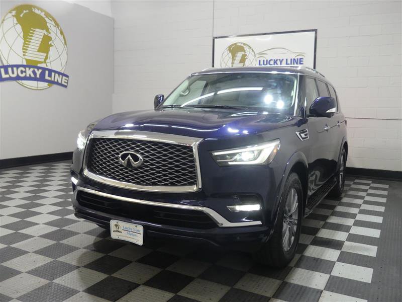 Used 2021 INFINITI QX80 Luxe w/ All-Season Package AWD/4WD image 4
