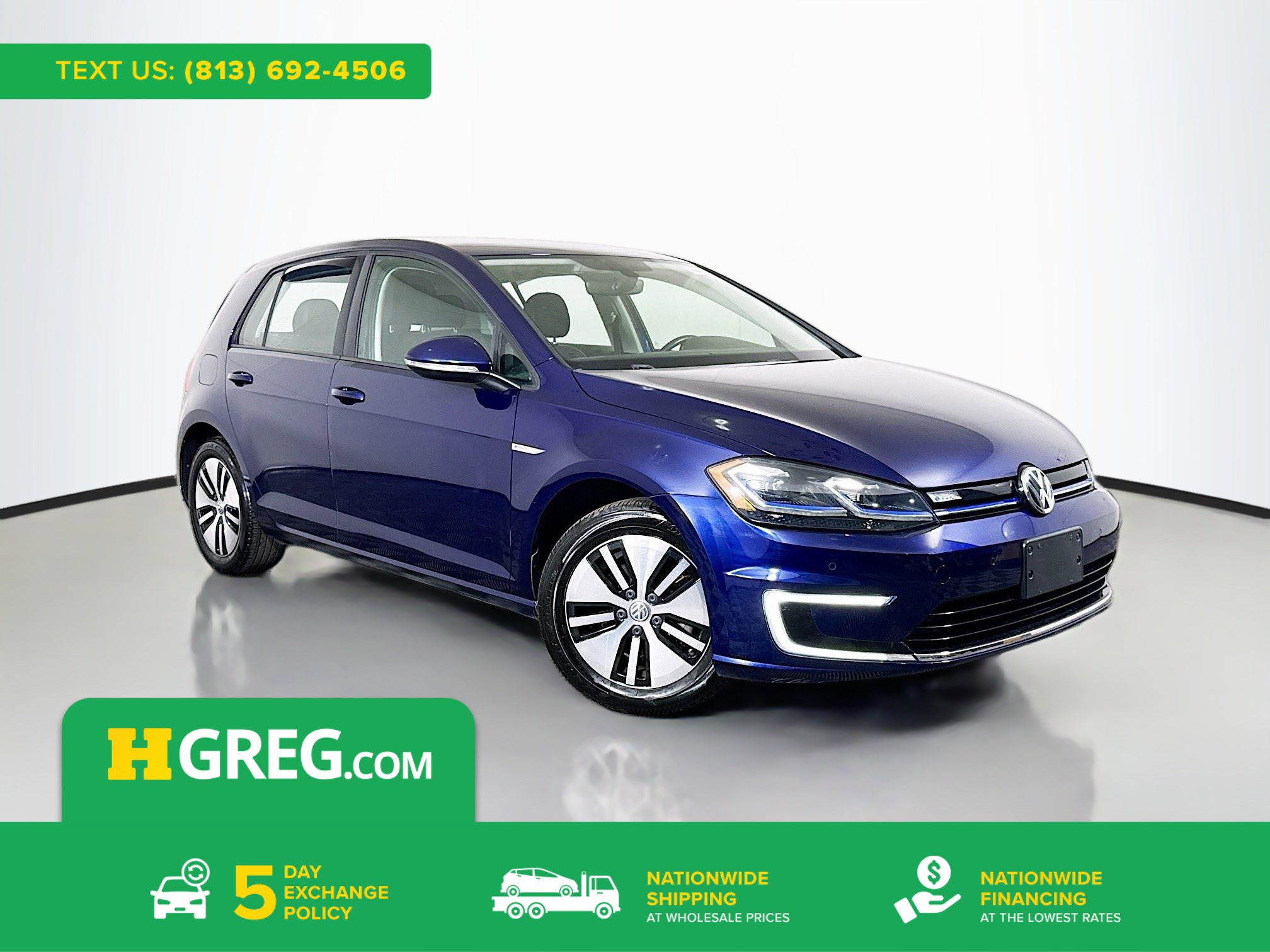 Used 2017 Volkswagen e-Golf SEL Premium image 1