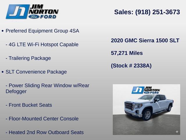 Used 2020 GMC Sierra 1500 SLT w/ SLT Premium Package image 12