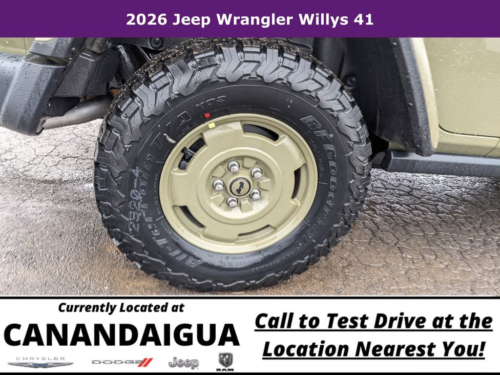 New 2026 Jeep Wrangler Unlimited Sport AWD/4WD image 8