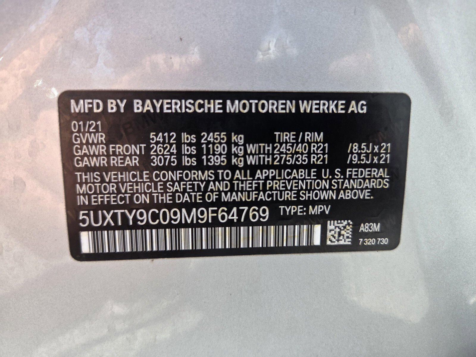 Used 2021 BMW X3 M40i w/ Executive Package AWD/4WD image 19