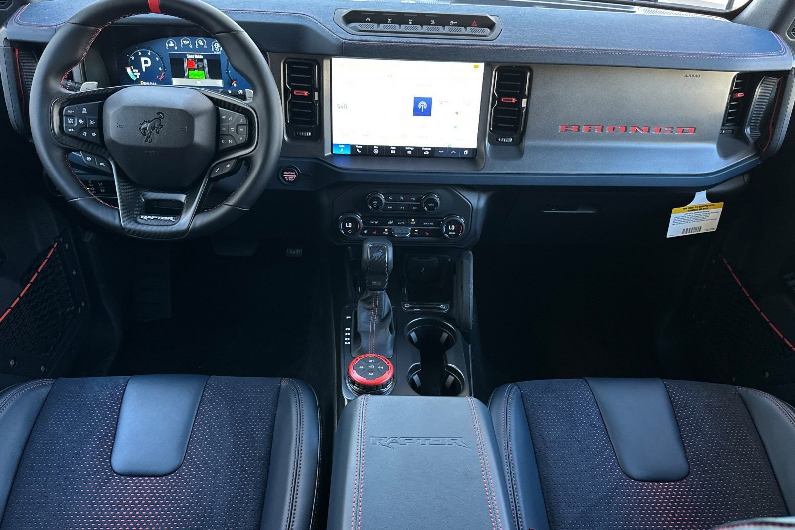 New 2025 Ford Bronco Raptor w/ Interior Carbon Fiber Pack image 12