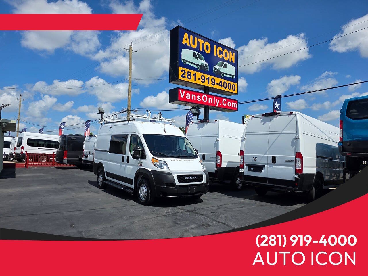Used 2021 RAM ProMaster 1500