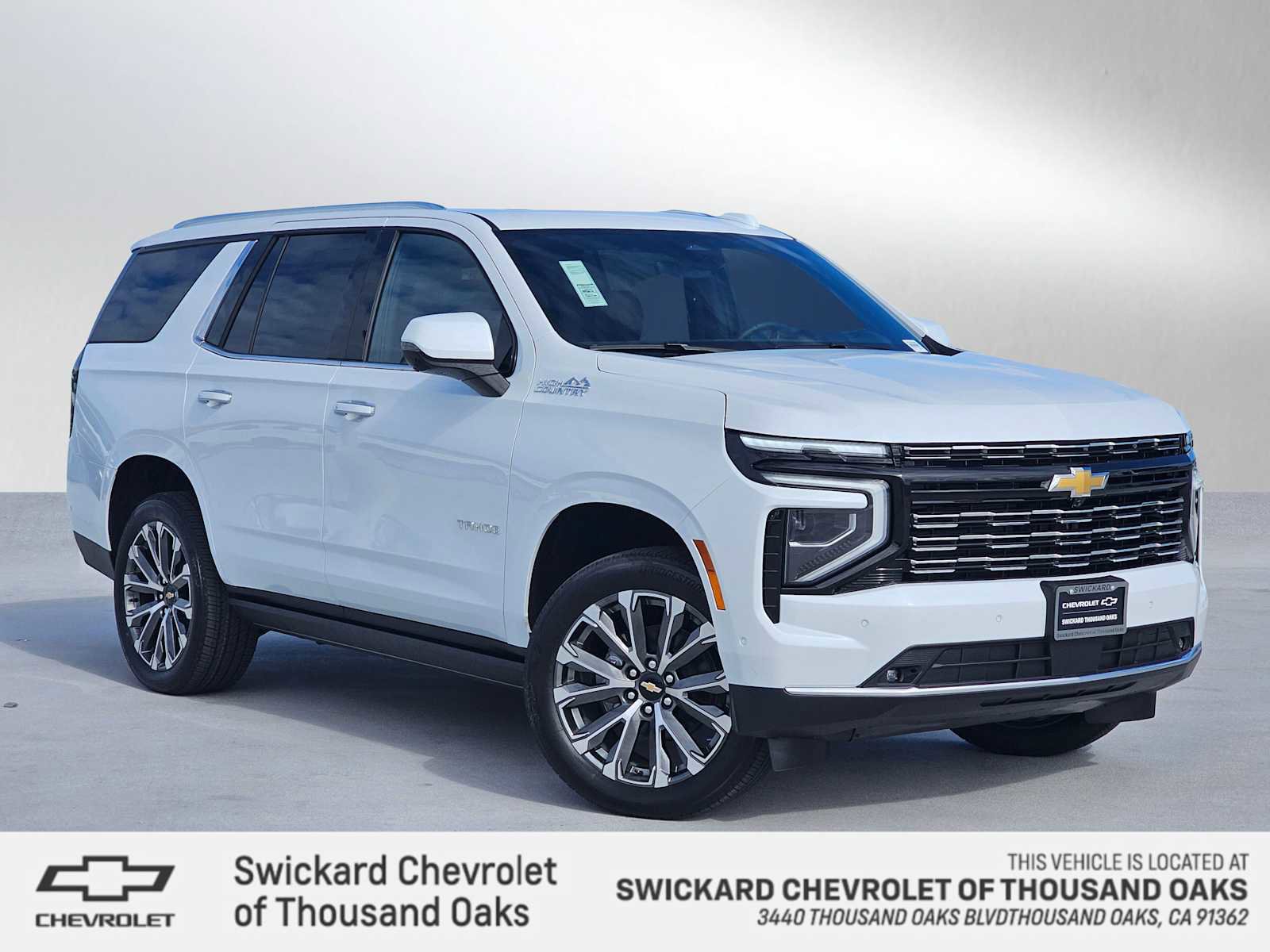 New 2026 Chevrolet Tahoe High Country