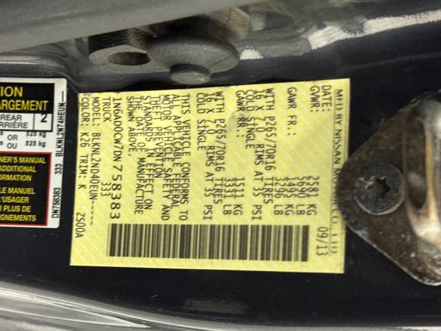 Used 2013 Nissan Frontier SV image 13