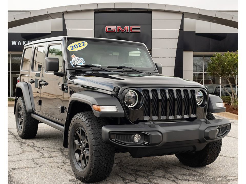 Used 2022 Jeep Wrangler Unlimited Sport AWD/4WD image 1