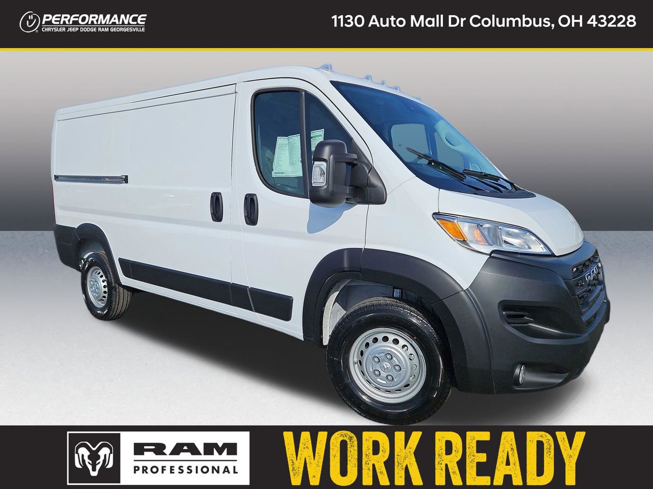 New 2026 RAM ProMaster 2500 w/ Convenience Group