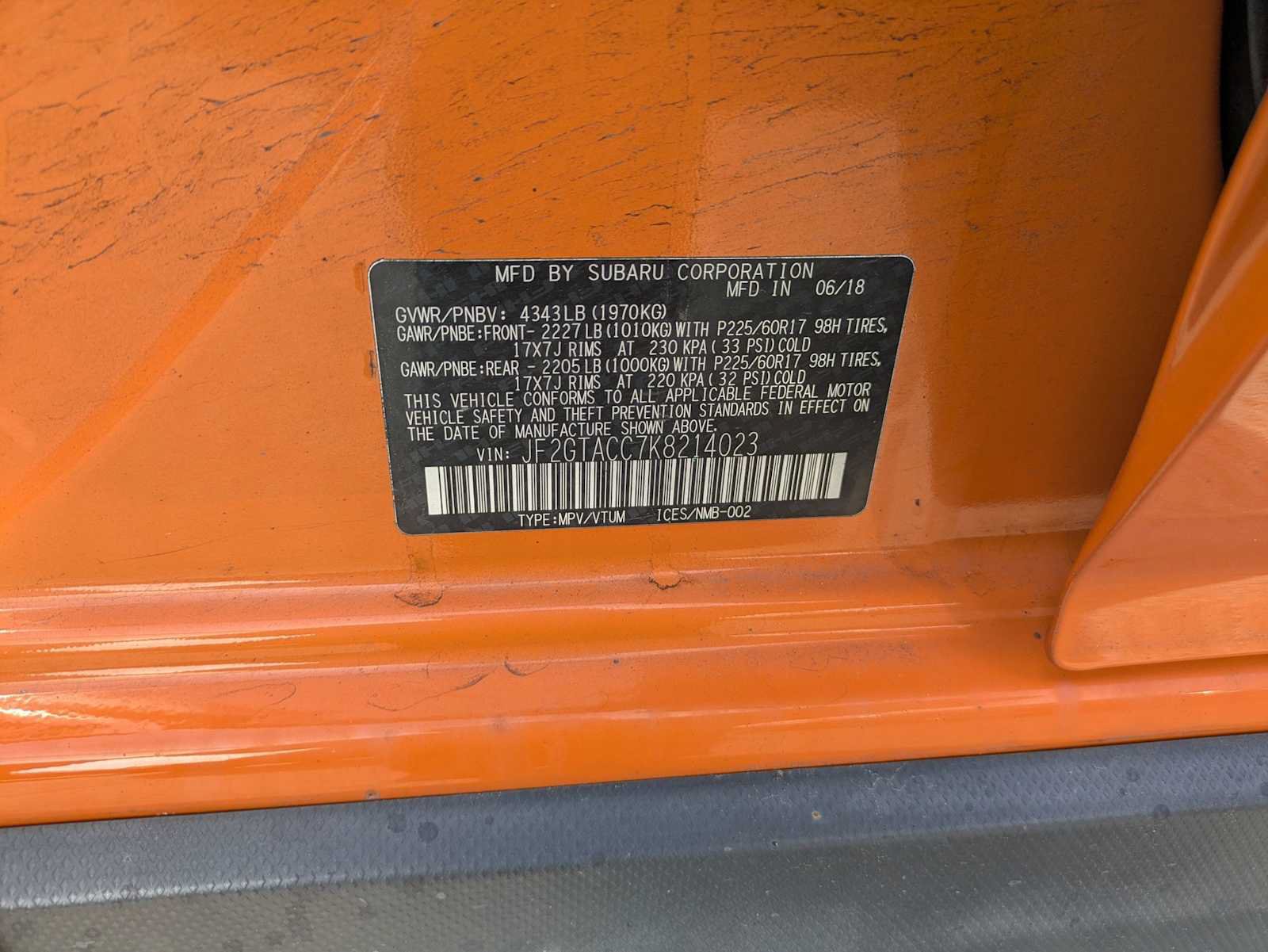Used 2019 Subaru Crosstrek 2.0i Premium AWD/4WD image 10