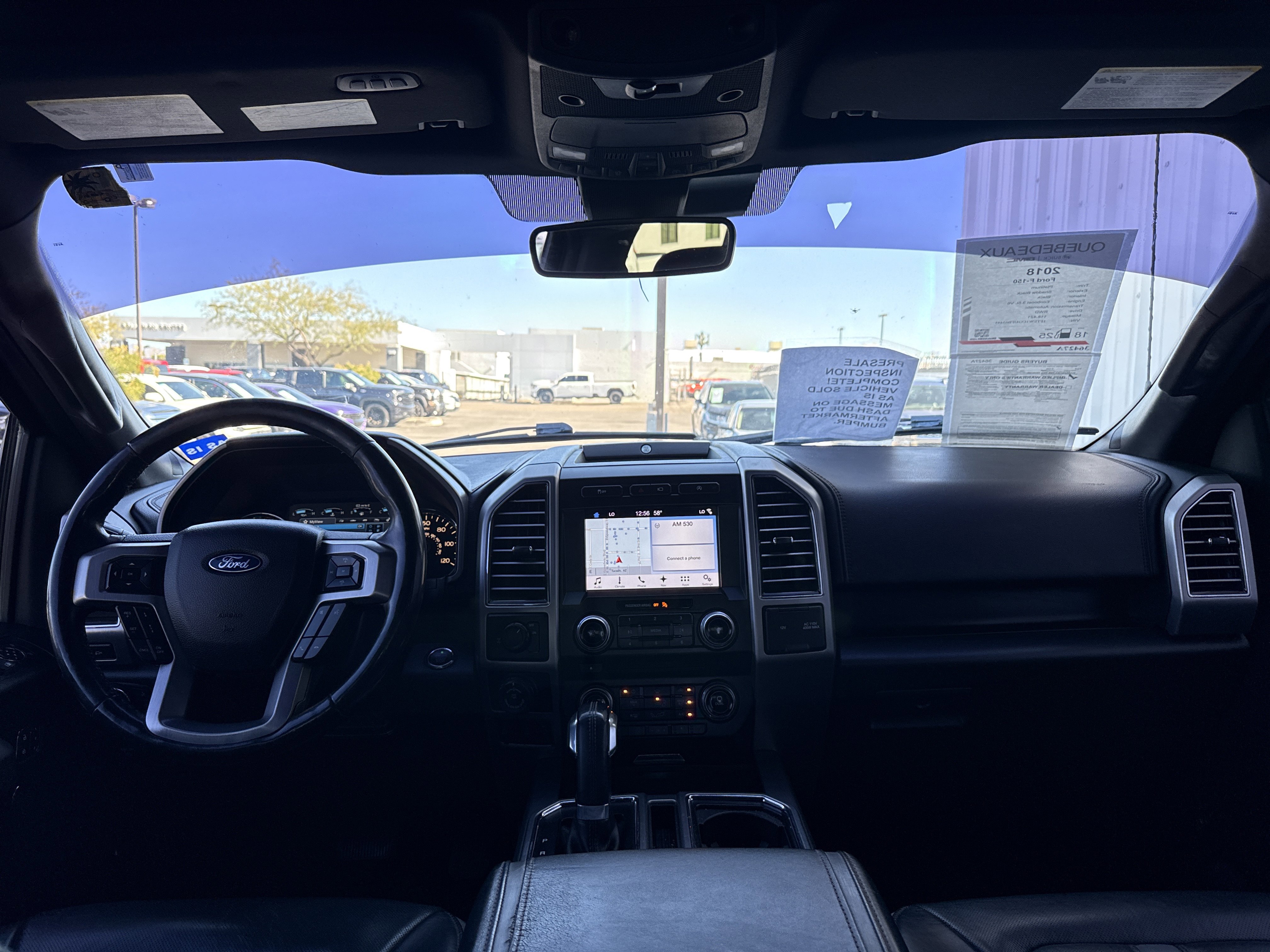 Used 2018 Ford F150 Platinum w/ Equipment Group 701A Luxury image 24