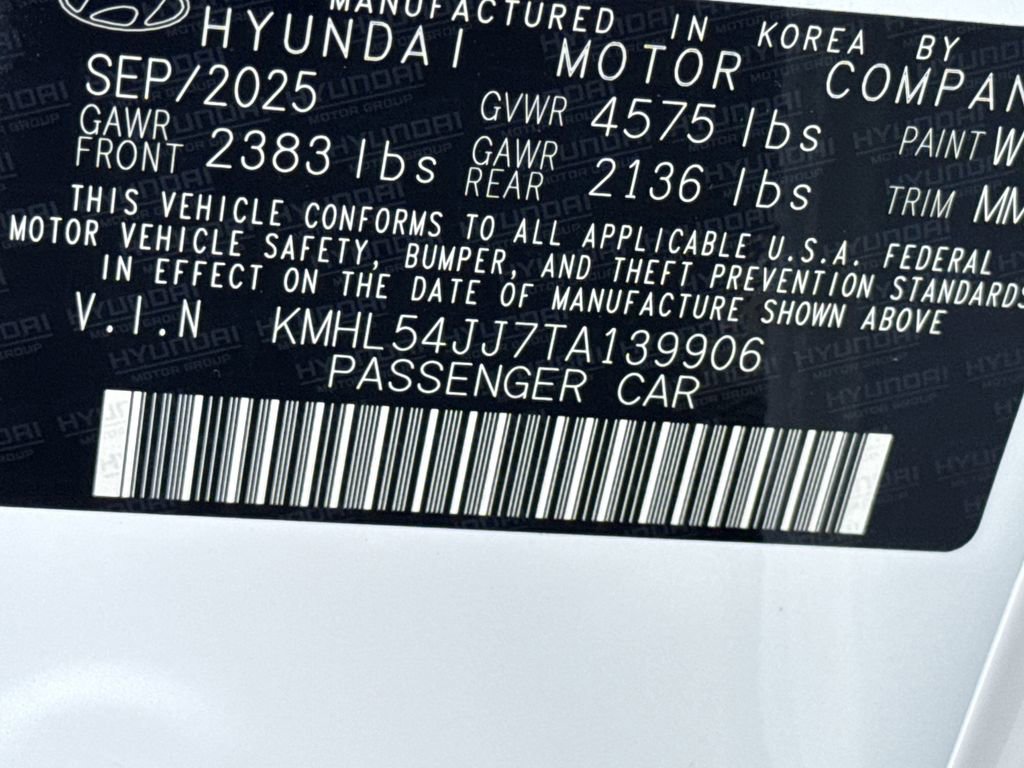 New 2026 Hyundai Sonata Limited FWD image 33