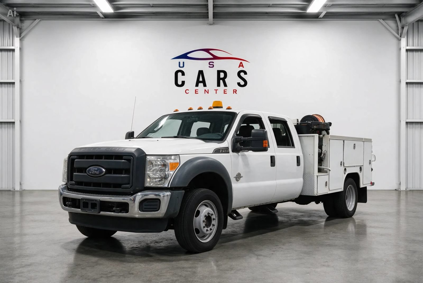 Used 2013 Ford F550 4x4 Crew Cab Super Duty w/ Payload Upgrade Pkg image 2