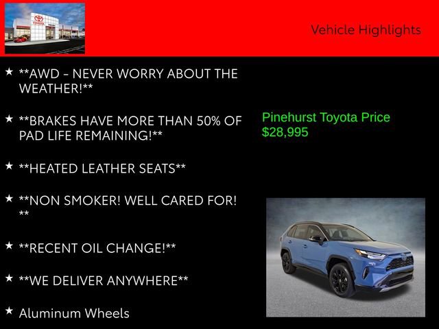 Used 2023 Toyota RAV4 XSE image 19