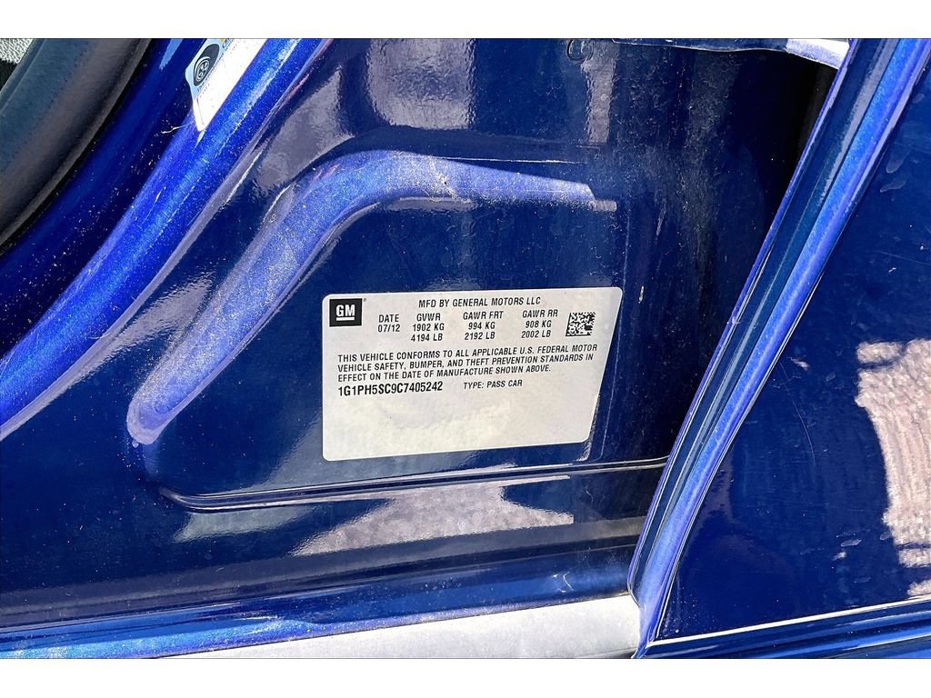 Used 2012 Chevrolet Cruze LTZ w/ RS Package FWD image 29