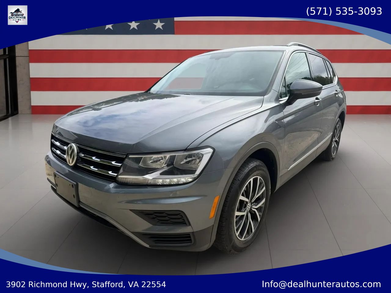Used 2020 Volkswagen Tiguan SE w/ Panoramic Sunroof Package