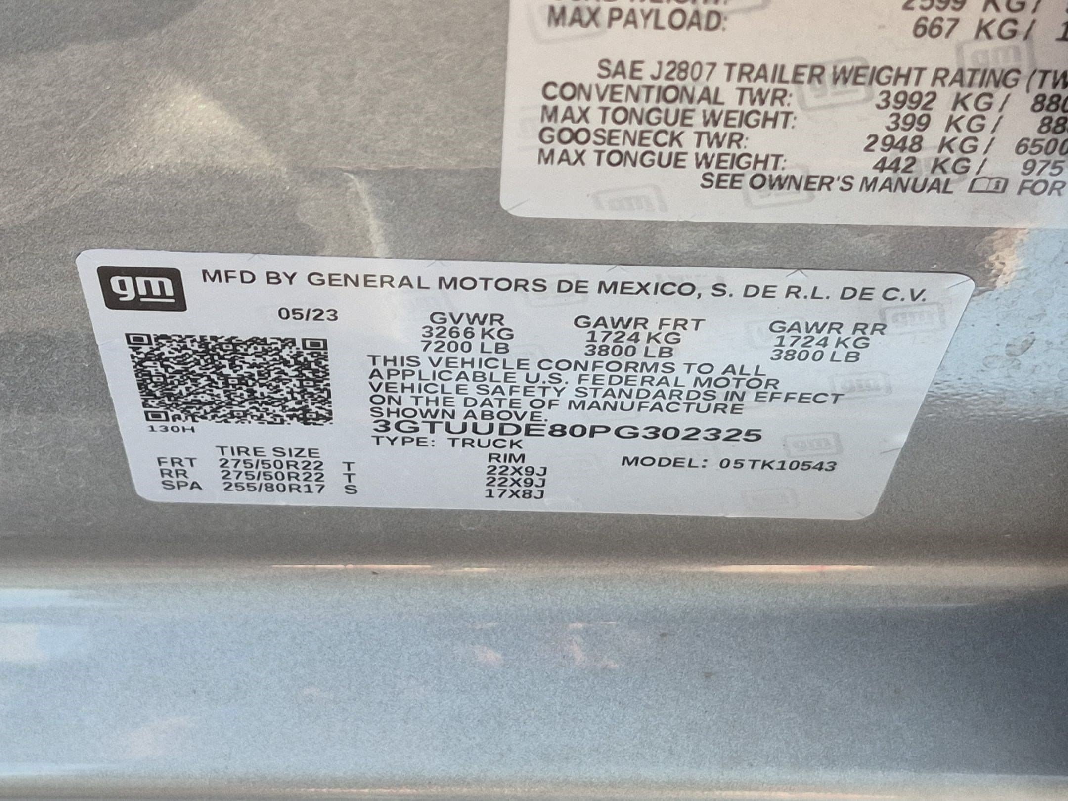 Used 2023 GMC Sierra 1500 SLT w/ SLT Premium Package AWD/4WD image 38
