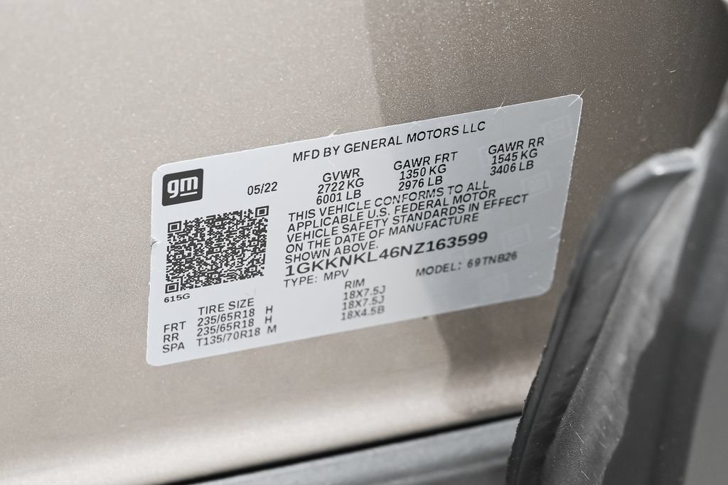 Used 2022 GMC Acadia SLE FWD image 17