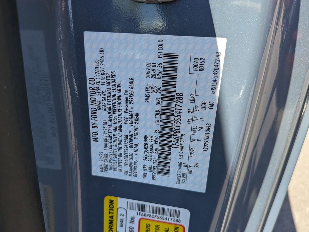 New 2025 Ford Mustang GT Premium RWD image 24