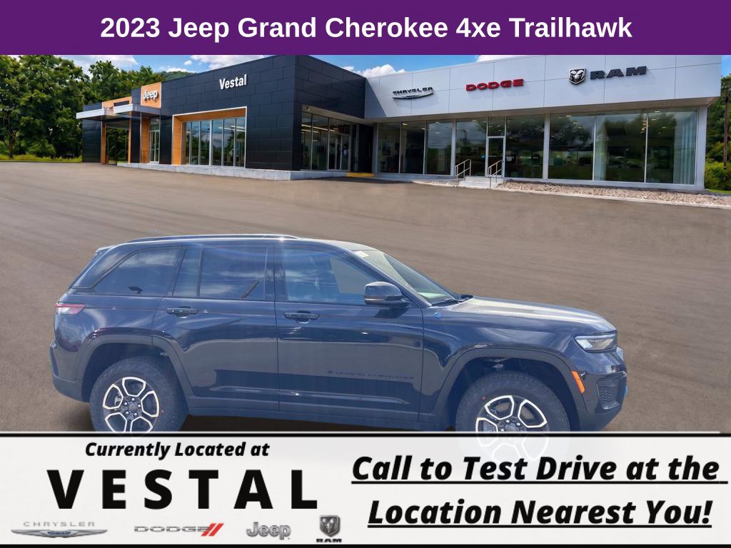 New 2023 Jeep Grand Cherokee Trailhawk w/ Advanced Protech Group II AWD/4WD image 12