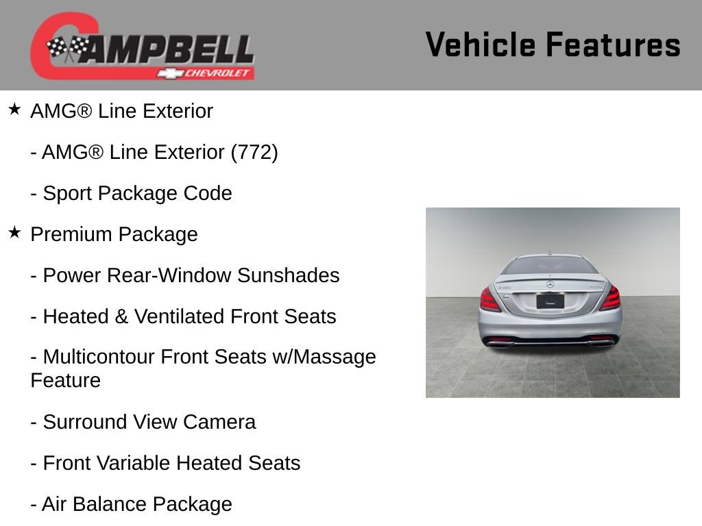 Used 2020 Mercedes-Benz S 450 4MATIC Sedan image 16